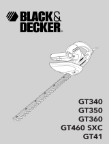 BLACK DECKER GT460SXC Heckenschere Omistajan opas