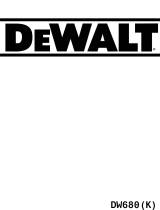 DeWalt DW680 Ohjekirja