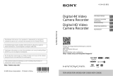 Sony FDR-AX100 Omistajan opas