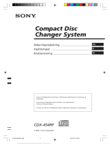 Sony CDX-454RF Omistajan opas