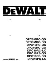 DeWalt DPC10RC Ohjekirja