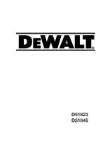 DeWalt D51845 T 3 Omistajan opas