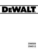 DeWalt DW509 Ohjekirja