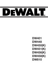 DeWalt DW456 Ohjekirja