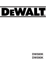DeWalt DW580EK Ohjekirja