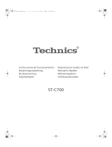 Technics ST-C700 Omistajan opas