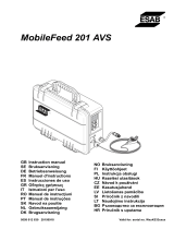 ESAB MobileFeed 201 AVS Ohjekirja