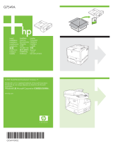 HP LaserJet M5035 Multifunction Printer series Käyttöohjeet