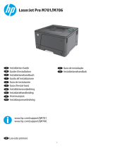 HP LaserJet Pro M706 Asennusohje