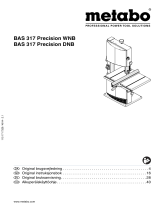 Metabo BAS 317 Precision Käyttö ohjeet