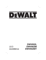 DeWalt DWV902L T 1 Omistajan opas