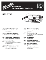 Milwaukee HBSE 75 S Käyttö ohjeet
