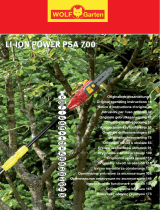 WOLF-Garten Li-ION POWER PSA 700 Omistajan opas