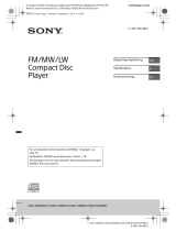 Sony CDX-G1001U Omistajan opas