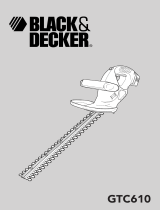 Black & Decker GTC610QW Heckenschere Omistajan opas