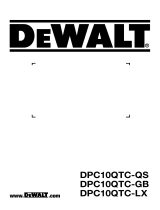 DeWalt DPC10QTC Ohjekirja