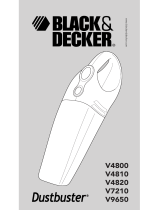 Black & Decker Dust Buster V4800 Omistajan opas
