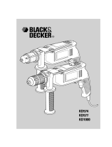 Black & Decker KD1000 Ohjekirja
