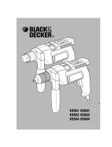 BLACK+DECKER KD564 Ohjekirja