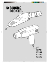 Black & Decker KX1600 Ohjekirja