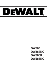 DeWalt DW566KC Omistajan opas
