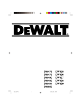 DeWalt DW497 Ohjekirja
