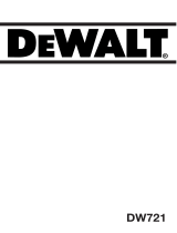 DeWalt DW721 T 3 Omistajan opas