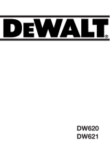 DeWalt DW621 Ohjekirja
