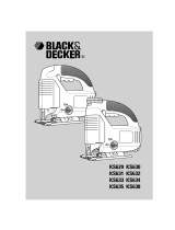 BLACK+DECKER KS638 Stichsäge Omistajan opas