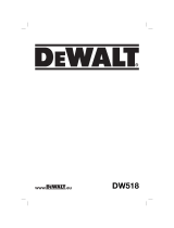 DeWalt DW518 Omistajan opas