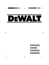 DeWalt DW965K-2 Omistajan opas