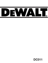 DeWalt DC011 Ohjekirja