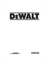 DeWalt D25330 Series Omistajan opas
