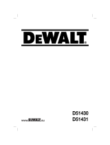 DeWalt D51430 Omistajan opas