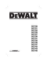 DeWalt DC 731 Ohjekirja