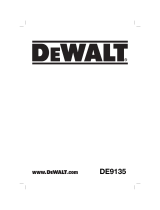 DeWalt DE9135 Ohjekirja