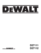 DeWalt D27112 Omistajan opas