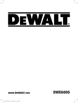 DeWalt DWE6005- QS Ohjekirja