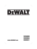 DeWalt D25902K Omistajan opas