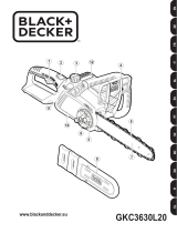 Black & Decker GKC3630L20 T1 Ohjekirja