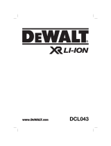 DeWalt DCL043 Ohjekirja