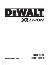 DeWalt DCF899 Ohjekirja