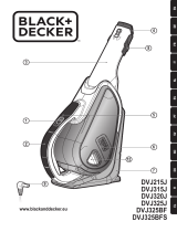 Black & Decker DVA-315-J Dustbuster Ohjekirja