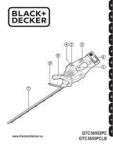 Black and Decker GTC36552PC Heckenschere Omistajan opas