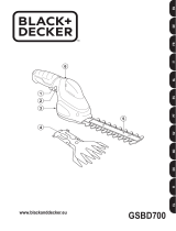 Black & Decker GSBD700 Ohjekirja
