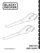 BLACK+DECKER GWC1820PC Ohjekirja