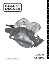 BLACK+DECKER CS1250L Ohjekirja