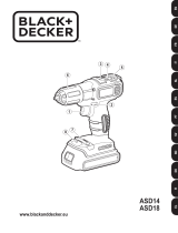 Black & Decker ASD18 Ohjekirja