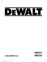 DeWalt DW333 Ohjekirja