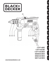 Black & Decker CD714RE Ohjekirja